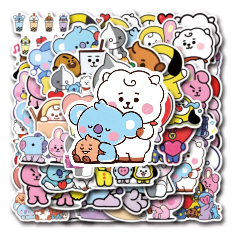 Anime Merchandise Mugs - Autocollants et cartes mignons de dessins