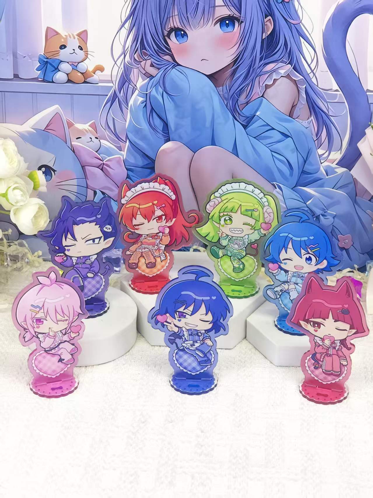 Ensemble de figurines en acryl - Anime Merchandise Collection avis et prix